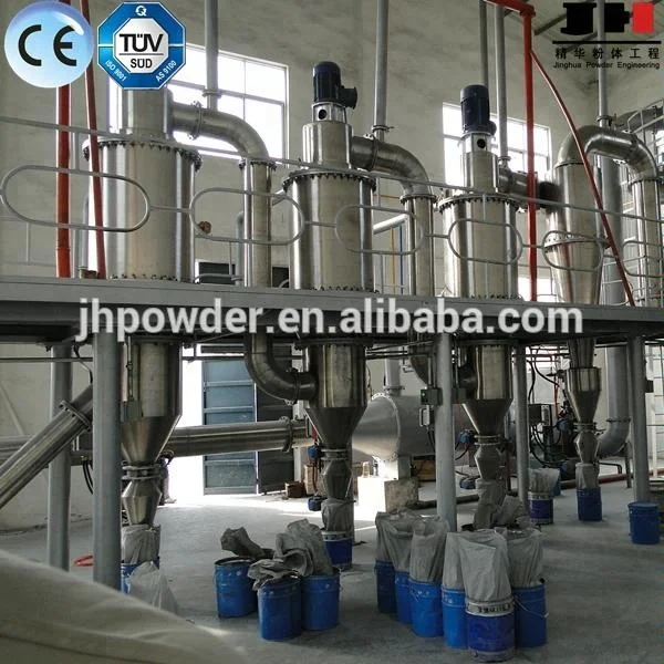 Macchina separatrice per classificazione dell'aria centrifuga