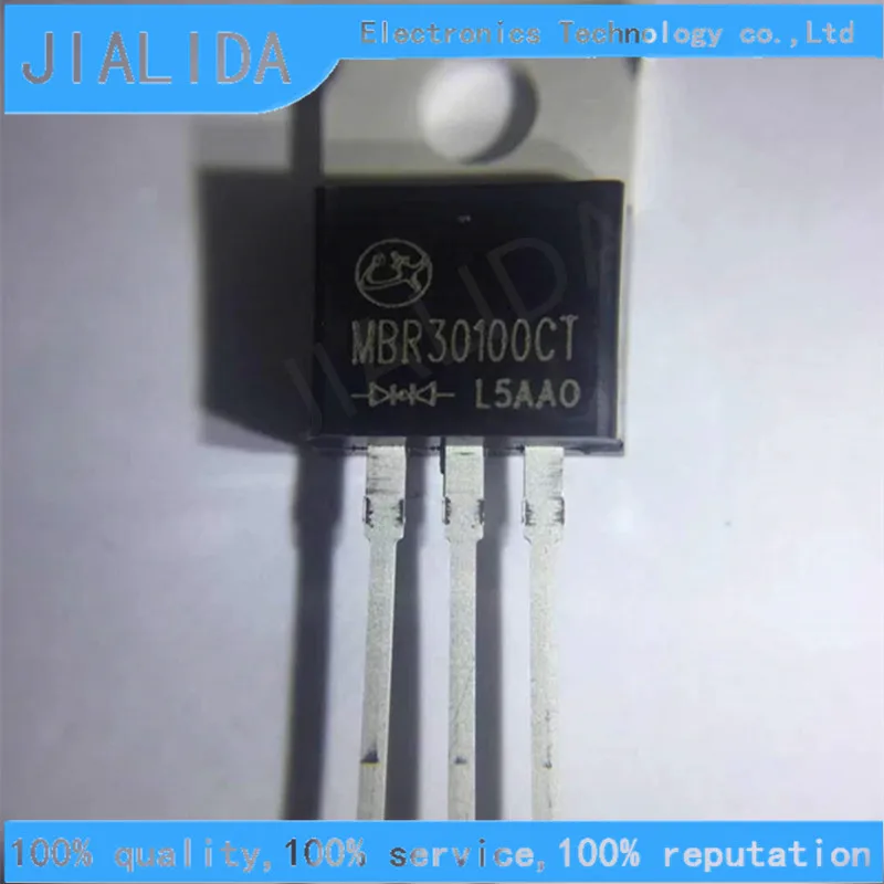 

(10pcs/Lot)100%New MBR30100CT 30100 Genuine original product in stock TO-220