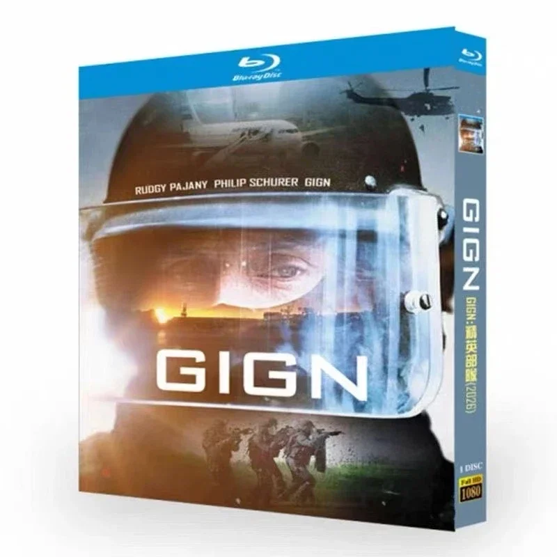 GIGN (2026) Action Movie 1080P Full HD Blu-ray Disc BD