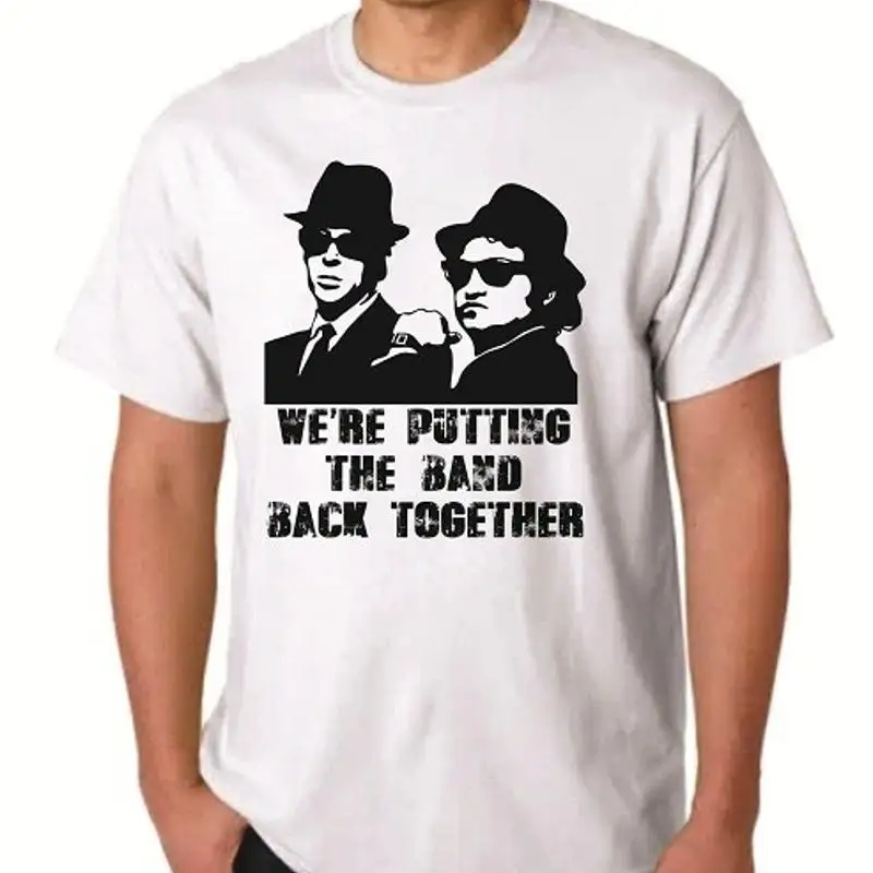 تي شيرت BLUES Brothers We Re Putting the BAND معًا