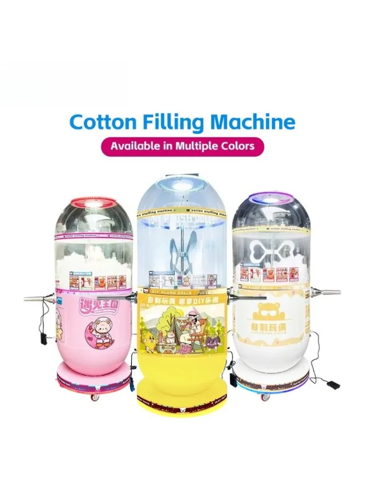 Factory Direct Supply Small and Medium Size Plush Toy & Doll Filling Machine Homemade Semi-Finished Machine Indoor customized