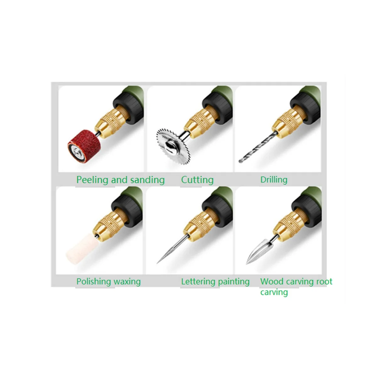 Electric Mini Drill Engraving Pen Drill Electric Tool Accessories for Milling Polishing Drilling Engraving -EU Plug