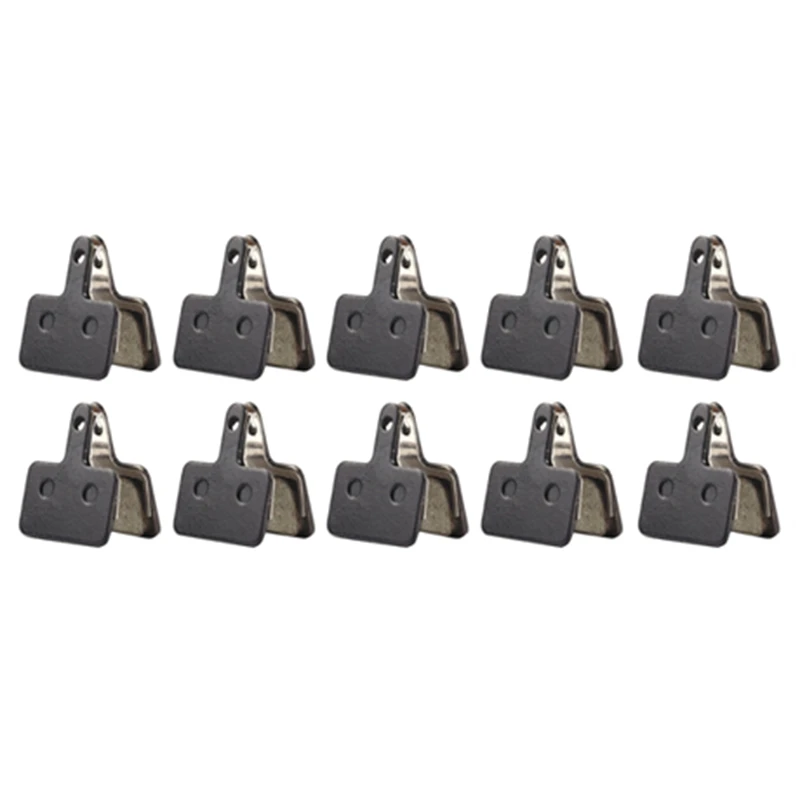 10Pair Bike Brake Pads, Bicycle Spare Parts Resin Semimetal Disc Brake Pads For B01S M395 M446 M485 M486 M416 Deore M515 M5