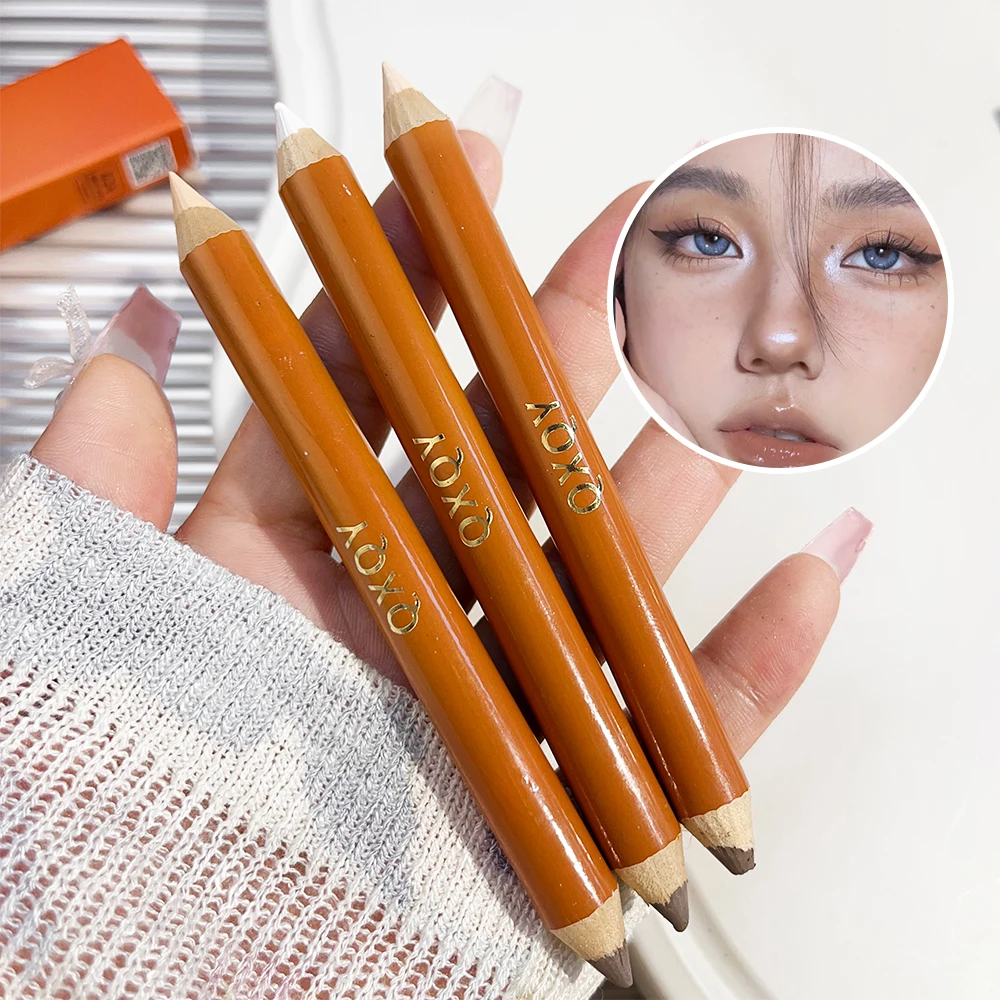 Matte Bronzer Highlighter Contouring Pencil Waterproof multifunzionale Brightening 3D Face Contour Stick naso Shadow Makeup 1 pz