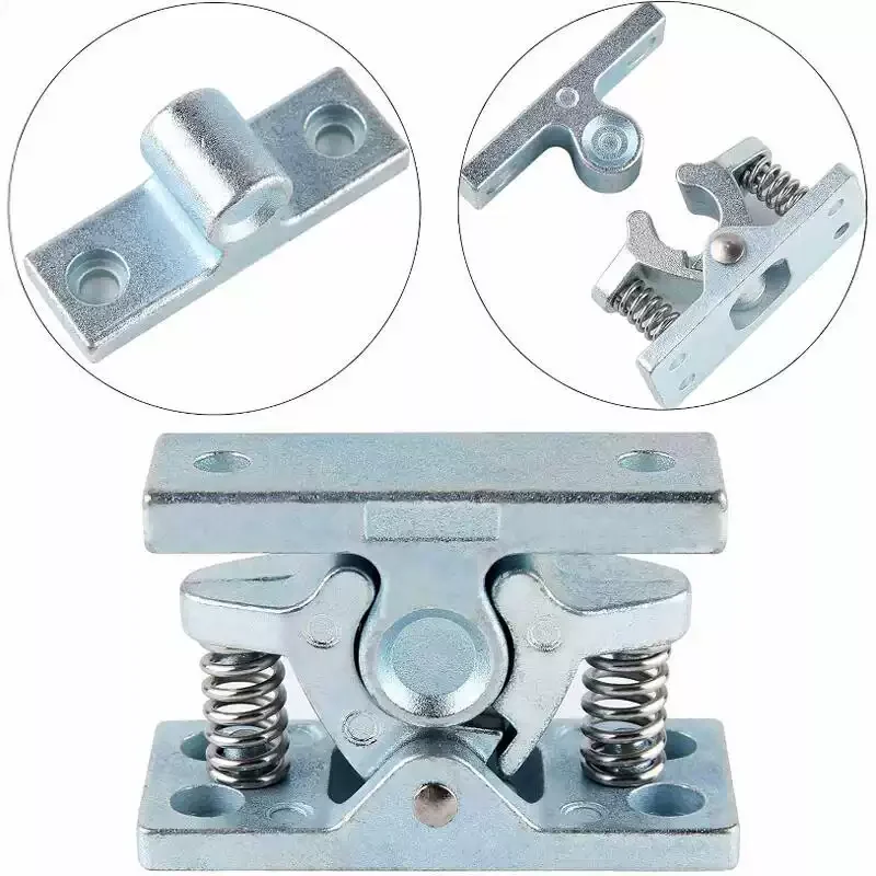 

(2 pieces)Zinc Alloy Suitable For Heavy-Duty Door Suction Door Anti-Collision Spring Anti-Collision Lock Strong Bead Buckle Lock