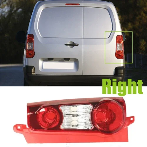 For PEUGEOT Partner VAUXHALL Combo CITROEN Berlingo PROACE City 2019 Plus Led Rear Tail Light