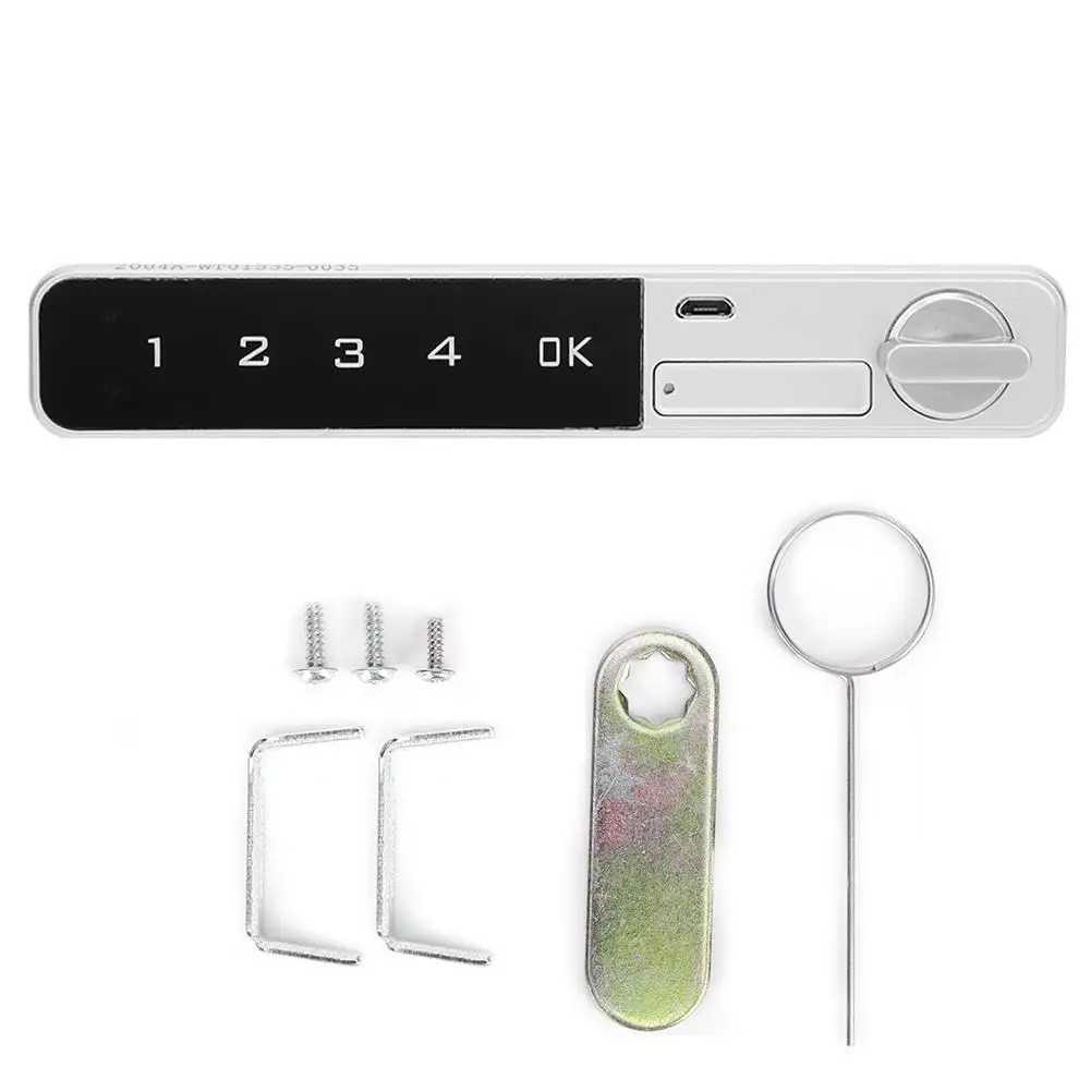 

Smart USB Zinc Alloy Keypad Lock - Anti-Theft Cabinet Locker for homes , Schools & Hotels