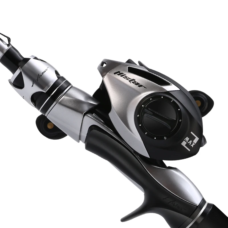 Histar SFOX caña baitcasting con carrete MAX Aurora