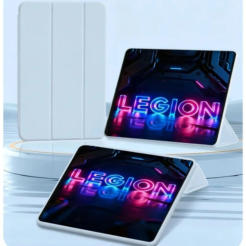 Tablet Smart Case for Lenovo Legion Y700 2026 Gen 5 Gen5 TB323FU 8.8 inch Tri-folding PU Leather Shockproof Stand Cover Funda