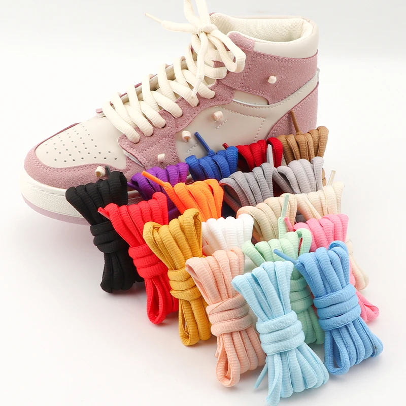 DK SB Semicircle 9mm Bold Shoelaces High-top Low-top Sneakers Shoe Laces Sports Shoes High-quality Shoelace 18 Colors