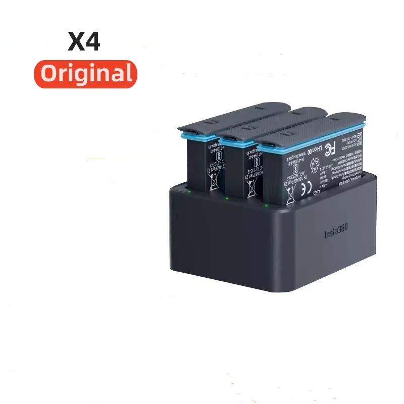 

100% оригинал 2290 мАч 3,85 В для Insta 360 ONE X4 CINSBBMA спортивная камера зарядное устройство