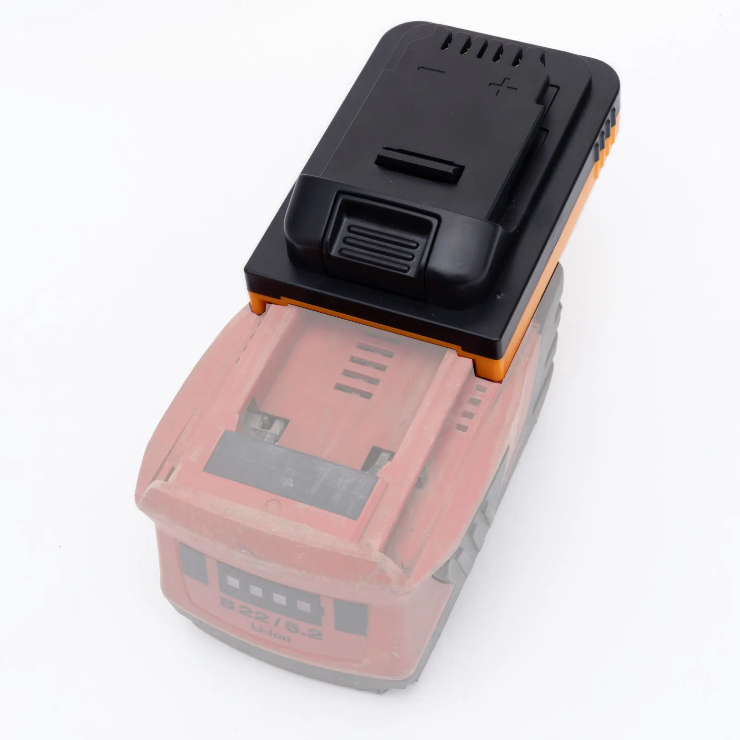 

Battery Adapter for Hilti 22v CPC Lithium Battery To For Dewalt /Makita/ Bosch / Ryobi 18v Power Tools(Converter Only)