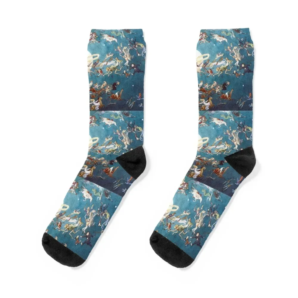 Dance Around the Moon - Charles Doyle Socks Thermal man winter New year's loose valentine gift ideas Socks Women Men's