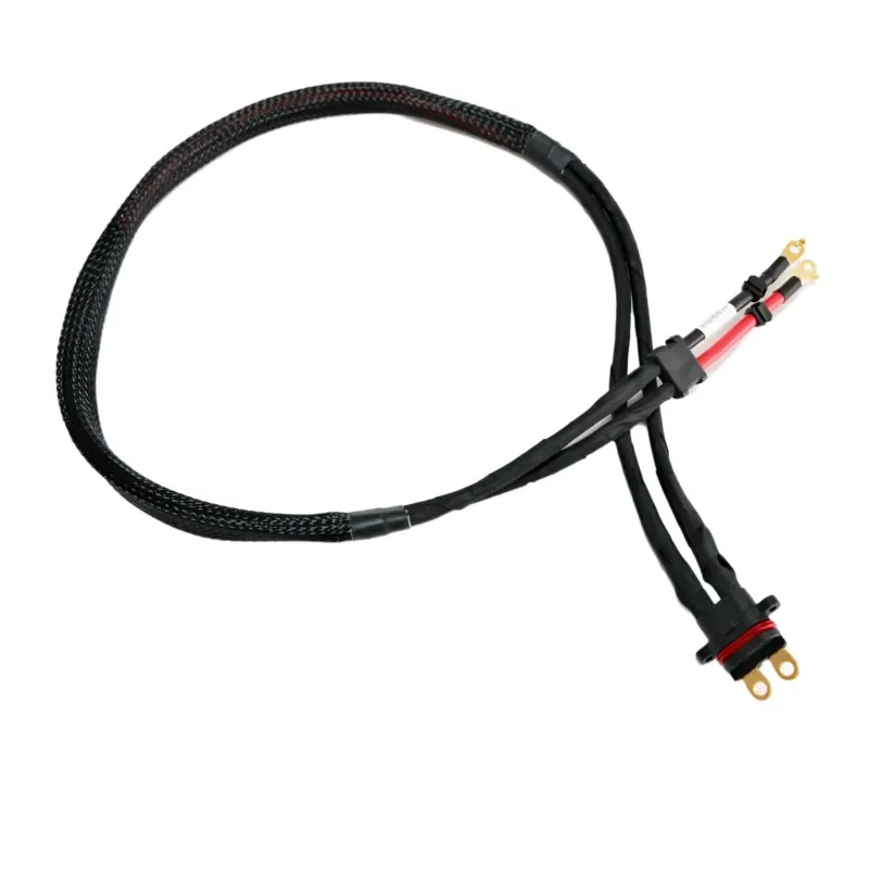 Rear Arm Power Cable for Agras T70P Black Anti-Interference Design with Secure Locking Connectors