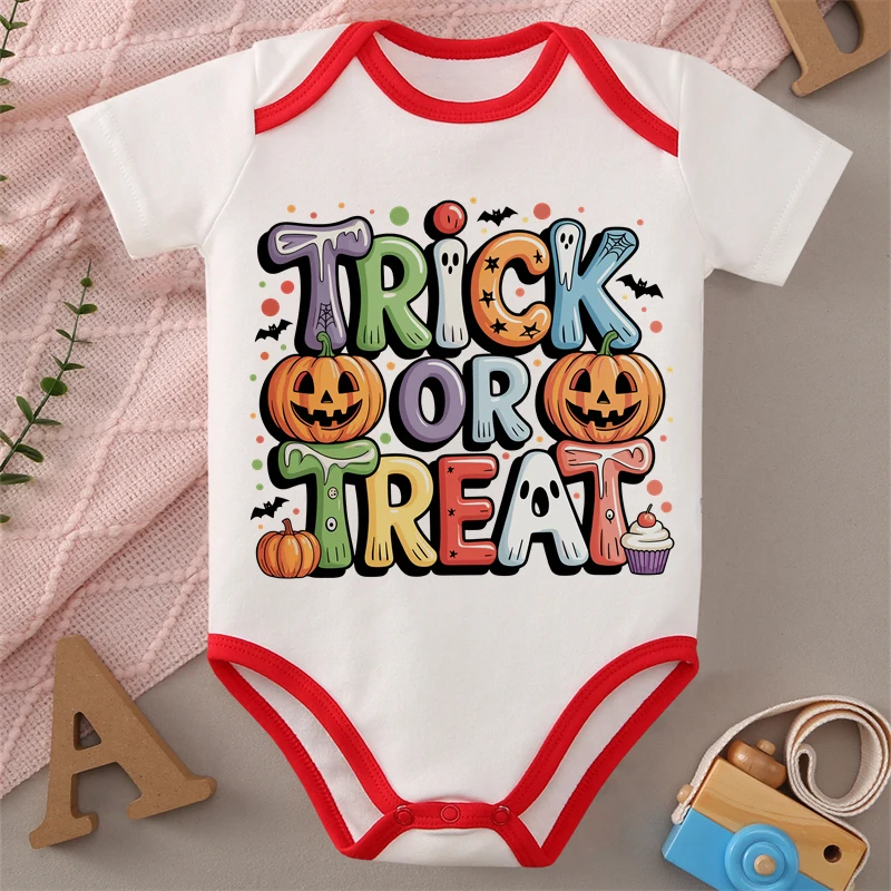 

MINISO My First Halloween Bat Print Baby Cloths Jumpsuit Onesie 100% Cotton Bodysuit for 0-12 Months Newborn Best Gift for Baby