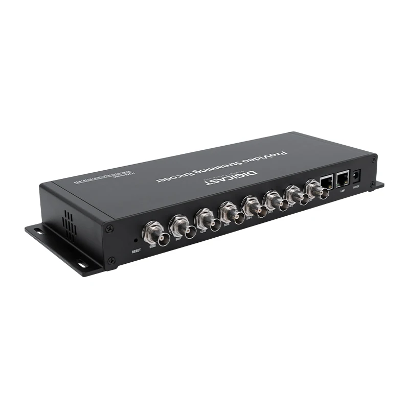 

Portable 8 Channel Low Cost HD SDI To IP Encoder For Live Streaming