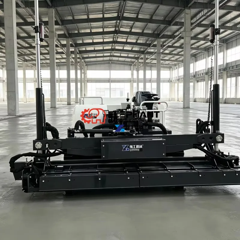High Precision Concrete Laser Screed Leveling Machine for Office Building Corporate Campus Ground Construction Work