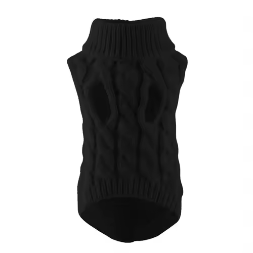New Pet Small Pet Dog Clothes Sweater Fashion Autumn Winter Solid Fried Dough Twists Knitting Warm Comfort Clothing - Image 8