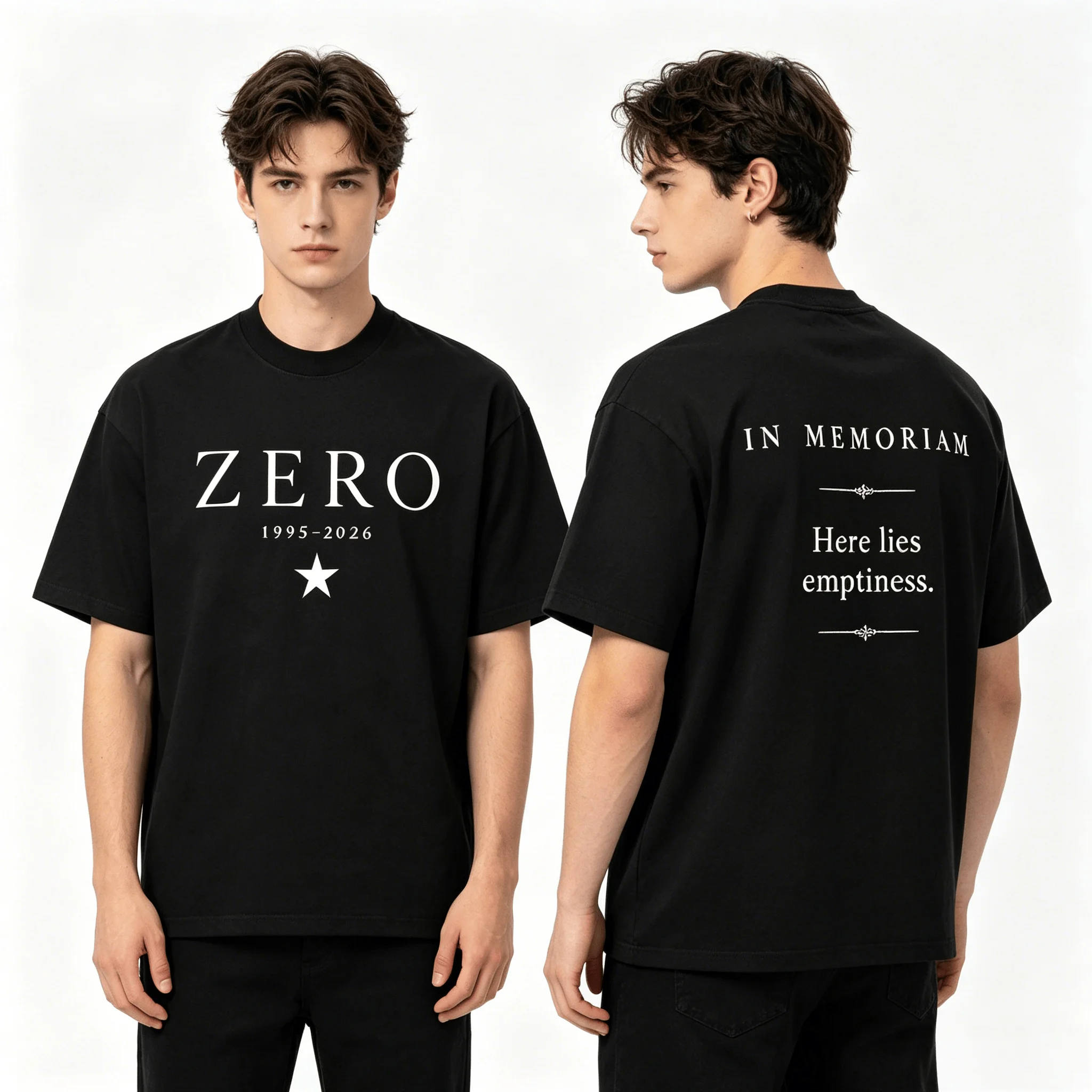 The Smashing Pumpkins Band Zero: In Memoriam 2026 Merch T shirt 100%Cotton Unisex Men‘s Women's T-Shirt Fans Y2k Popular Tee