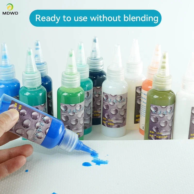 

50 мл искусственная рябь река эффект воды диорама аксессуары водопад изготовление материал куклы озеро пейзаж водный пейзаж Декор дерево