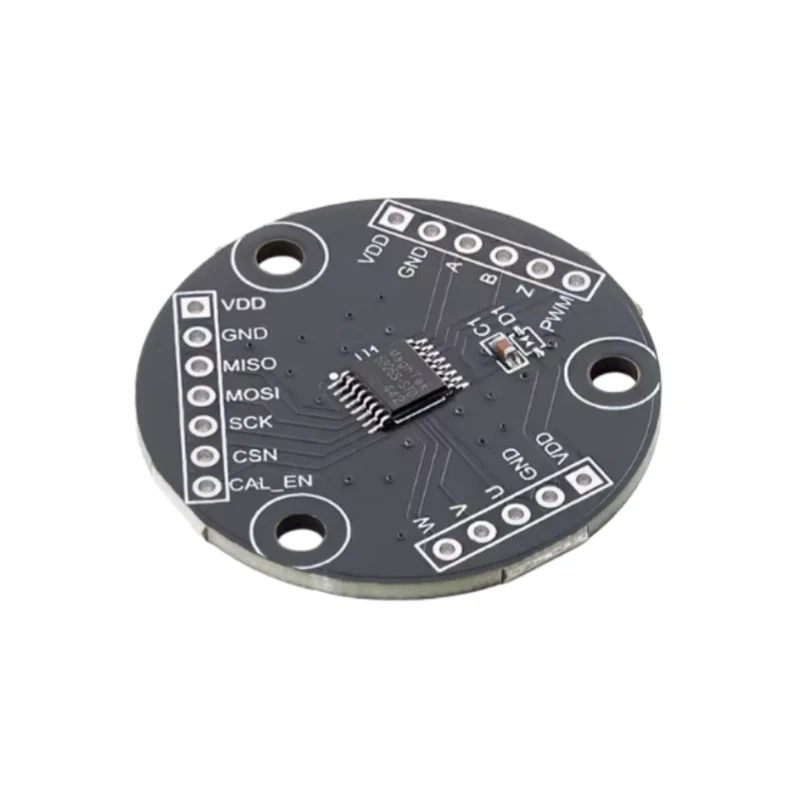 2pcs MT6826S High-Precision High-Speed Magnetic Encoder Magnetic Induction Angle Measurement Sensor Module