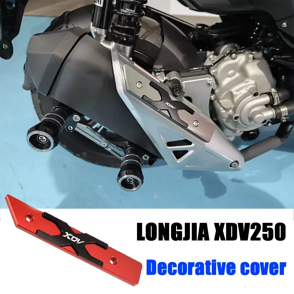 New Fit LONGJIA XDV250si XDV250 XDV300 XDV Exhaust Pipe Decorative Cover Muffler Guard For LONGJIA XDV250si XDV250 XDV300 XDV