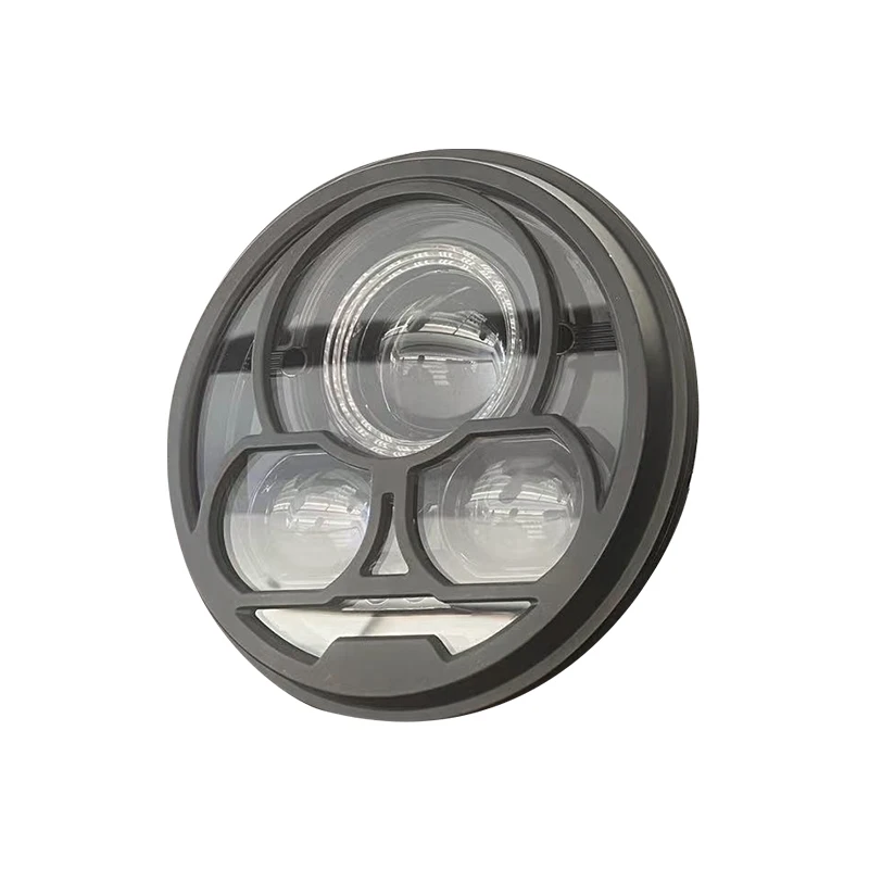 7 Inch High/Low Beam with DRL IP68 Round LED Headlight for Off-Road Truck 114W Led Front Position Light 12V 24V