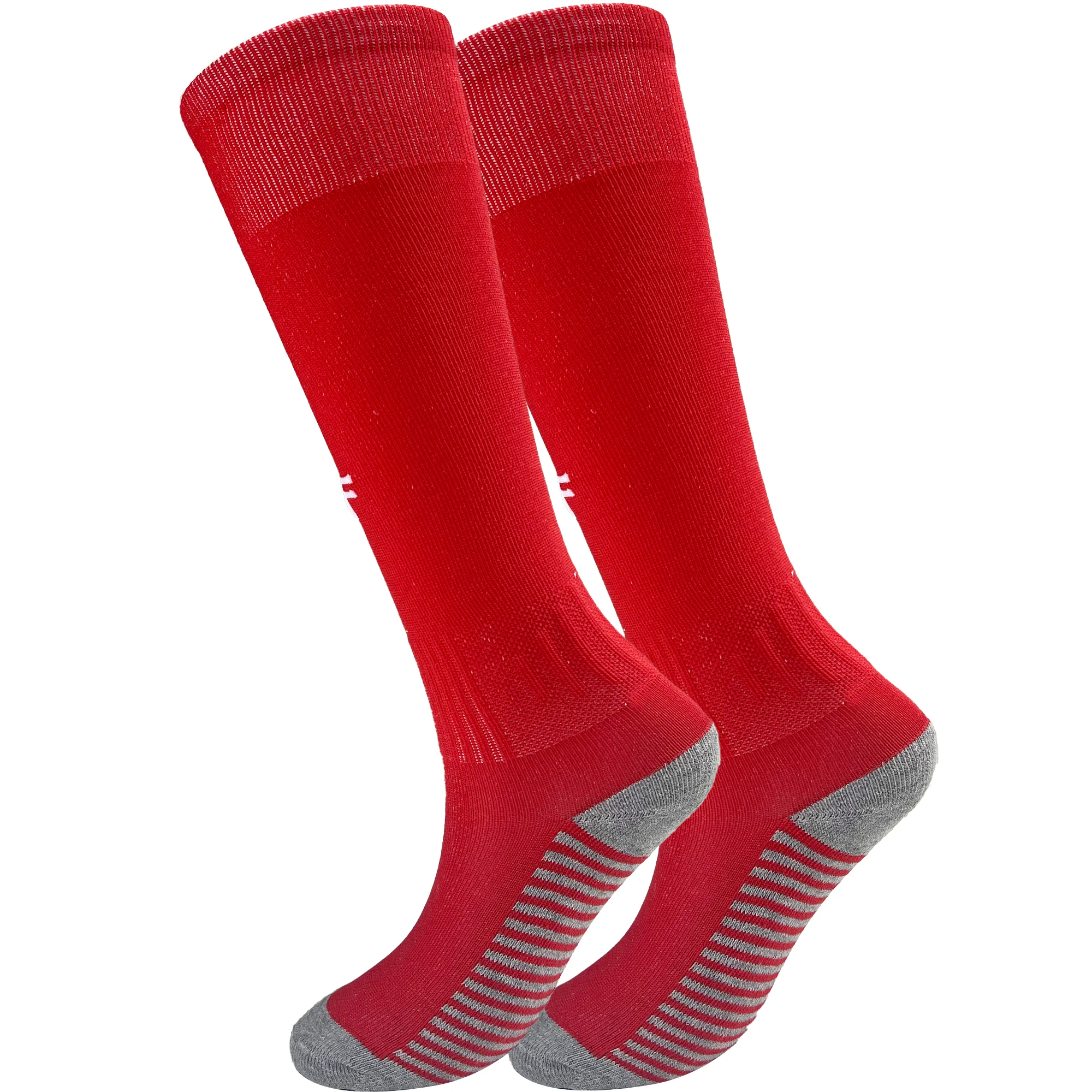 22/23 New Club Soccer Socks Adults Kids Thickening Towel Bottom Knee High Football Training Match Sport Stocking