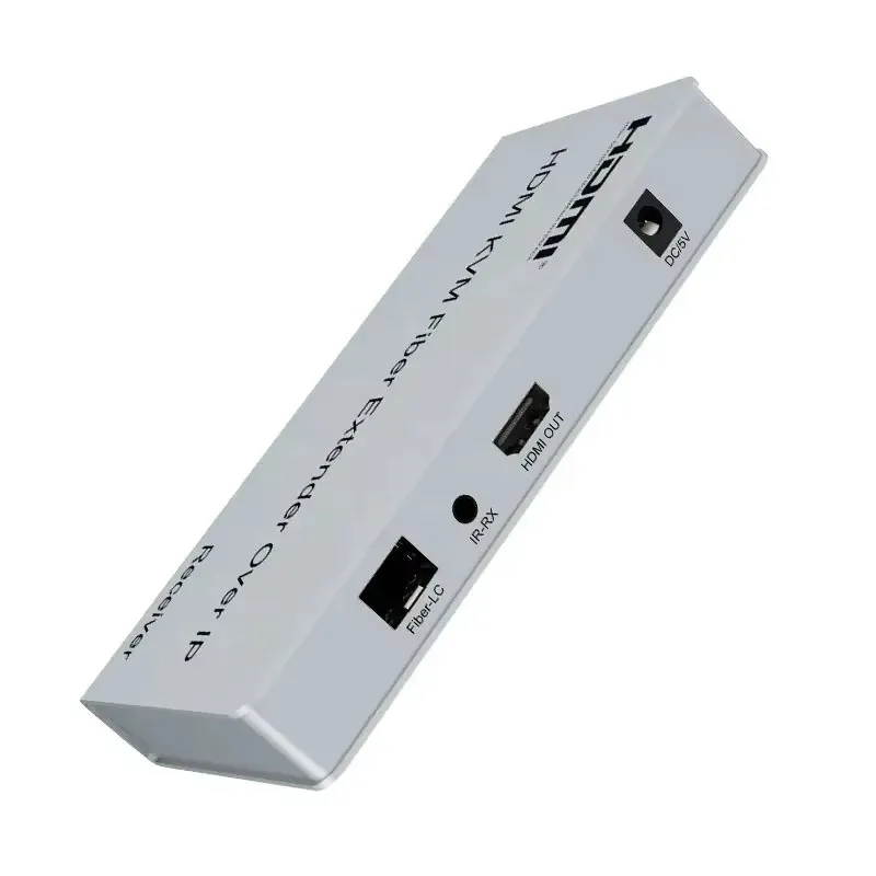 Estensore in fibra KVM IP HDMI da 20 km su cavo in fibra ottica LC 1080P HDMI a ricetrasmettitore in fibra ottica Supporto da TX a molti RX