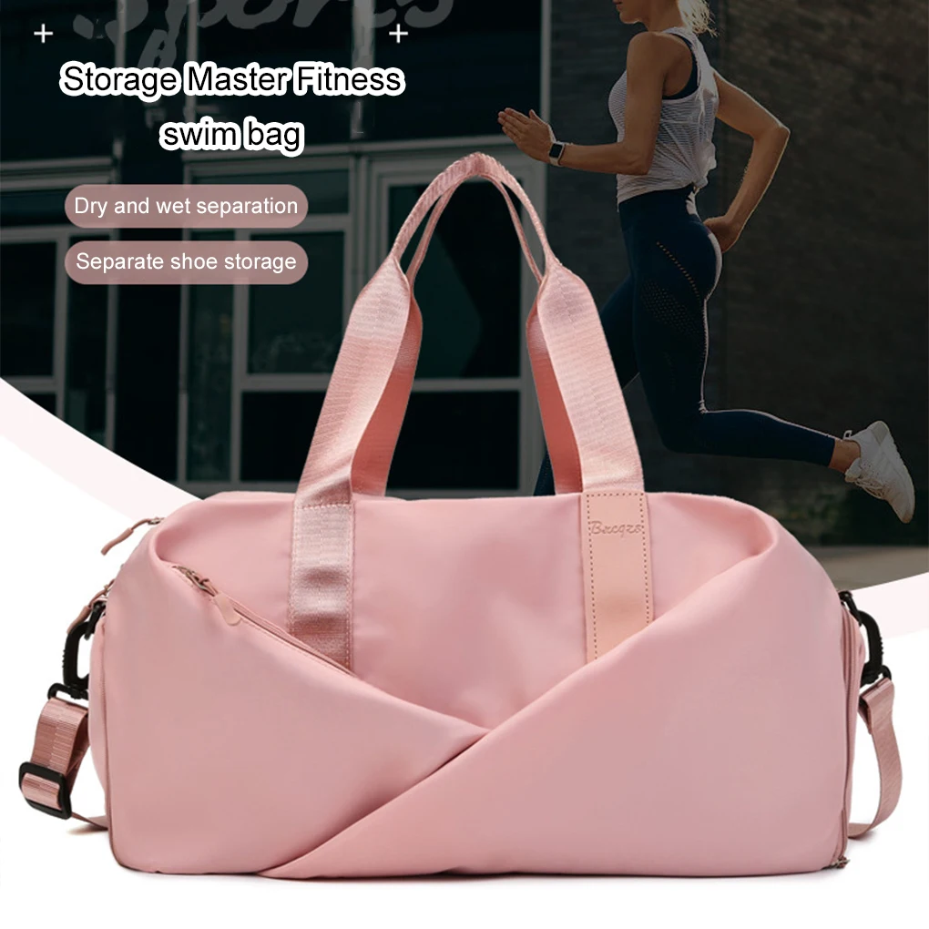 Travel Bag For Fitness Small Sports Bag For Women On Weekend Getaways Swimming Bag With Wet