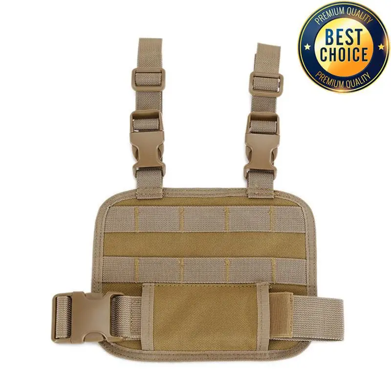 1000D Tactical Drop Leg Platform MOLLE Adjustable Drop Leg Panel Thigh MOLLE Rig with Adjustable Belt & Thigh Straps