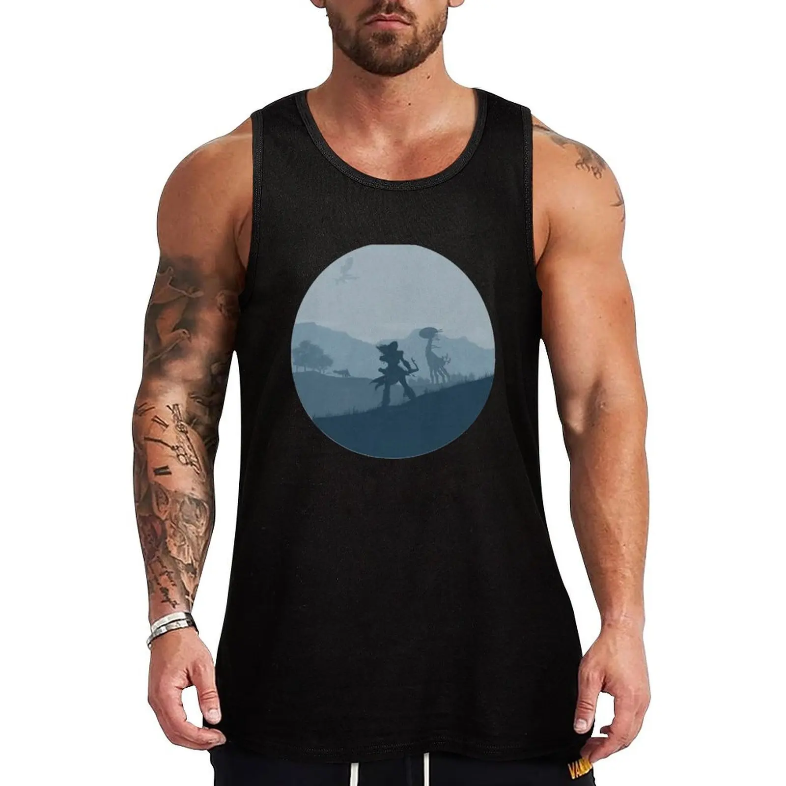 

Aloy - HZD Tank Top Solid Tone Tank Top Simple Casual Everyday Wear