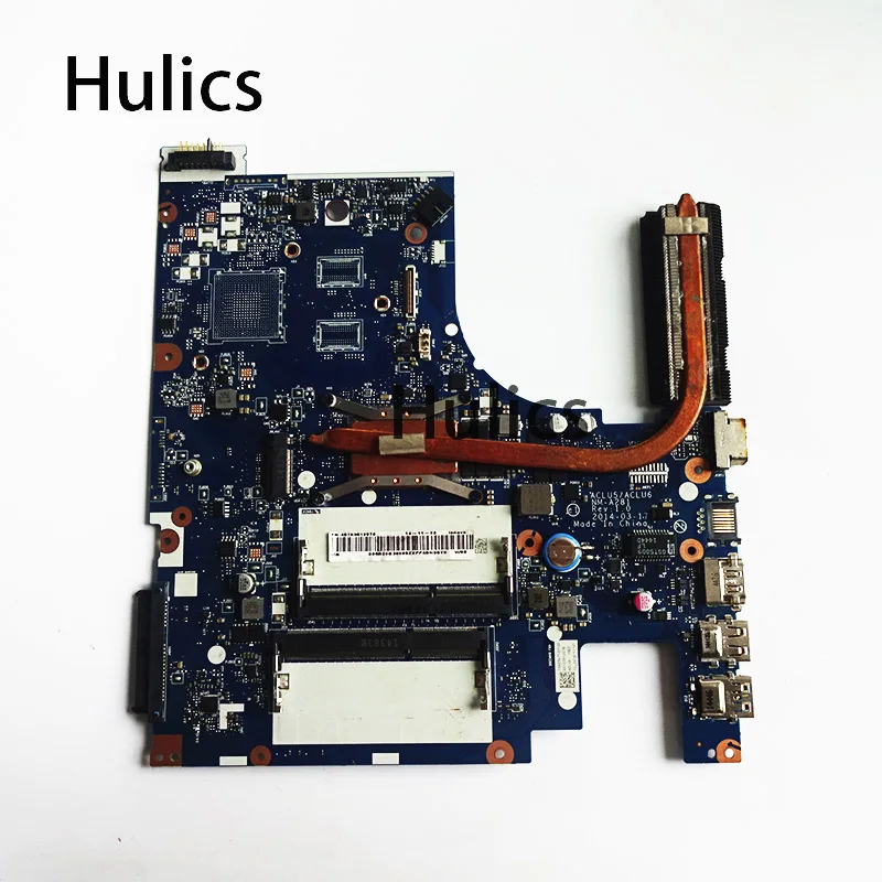 

Hulics Used Mainboard For Lenovo G50-45 Laptop Motherboard ACLU5/ACLU6 NM-A281 With AMD CPU Heatsink