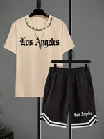 The best-selling youth set for Summer 2025 featuring letter prints is a vibrant and fashionable streetwear 5