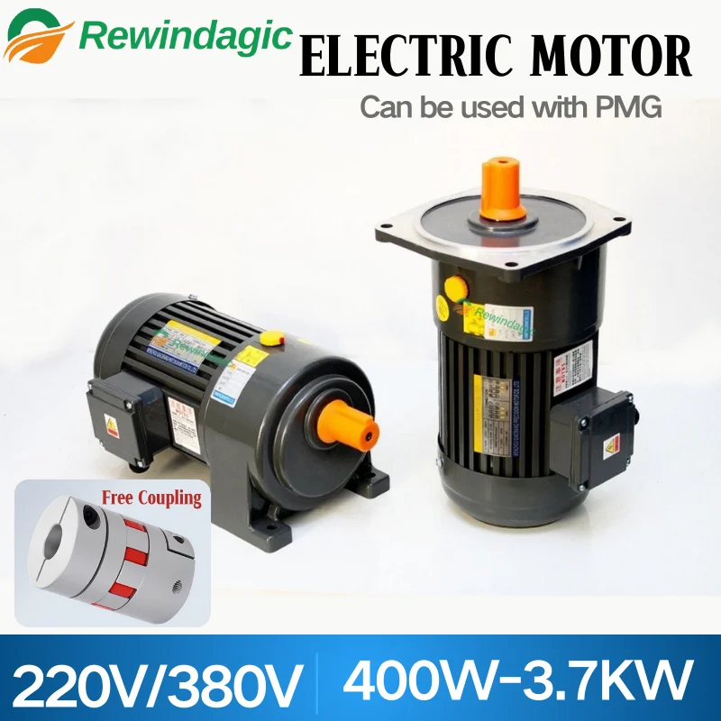 Ac Induction Electrical Marathon Motor 40KW 50KW 30Kw 15kw Industrial Motor 3 phase Asynchronous Motor 2hp 5HP