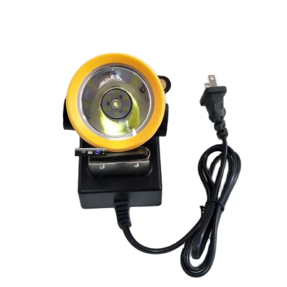 BK2000 1W 3500lux 2000mAh 150mA LED Industrial and Mining Waterproof Headlights with Main and Auxiliary Light Sources