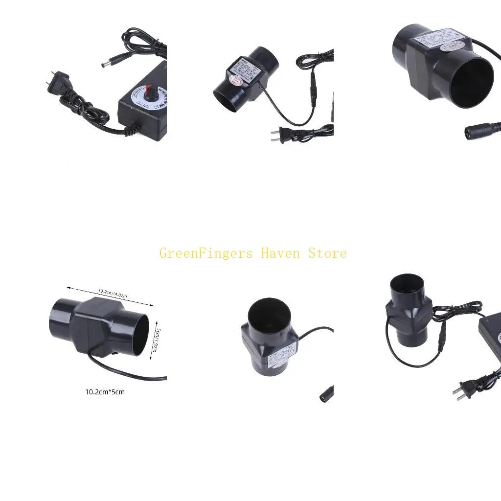 

F68D US Plug Speed Controllers Exhaust Fan Fast Speed Blowers Ceiling and Wall Mount