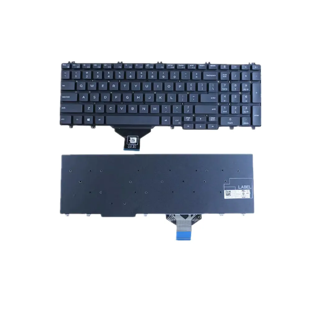 Laptop Keyboard For DELL Precision 15 3551 Black US United States Edition