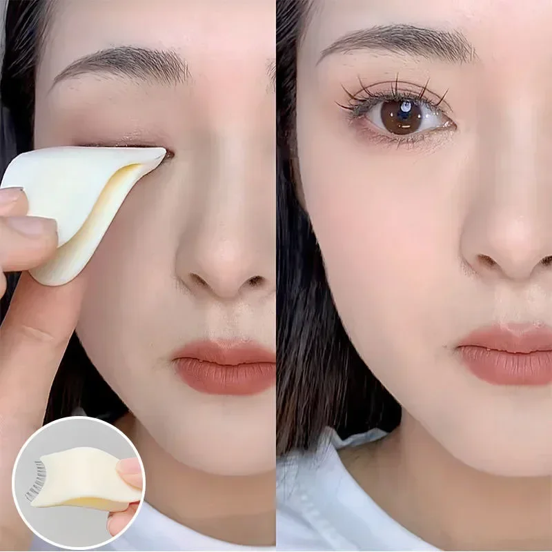 Plástico Falso Cílios Curler, Pinças, Pinças, Subclip, Adequado para Novato, Aid Beauty e Ferramentas de Maquiagem