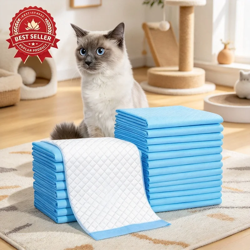 100/50/40/20PCS Pet Diaper Pads Absorbent Odor-Control Quick Dry Puppy Training Pee Mats Disposable Dog Toilet Supplies