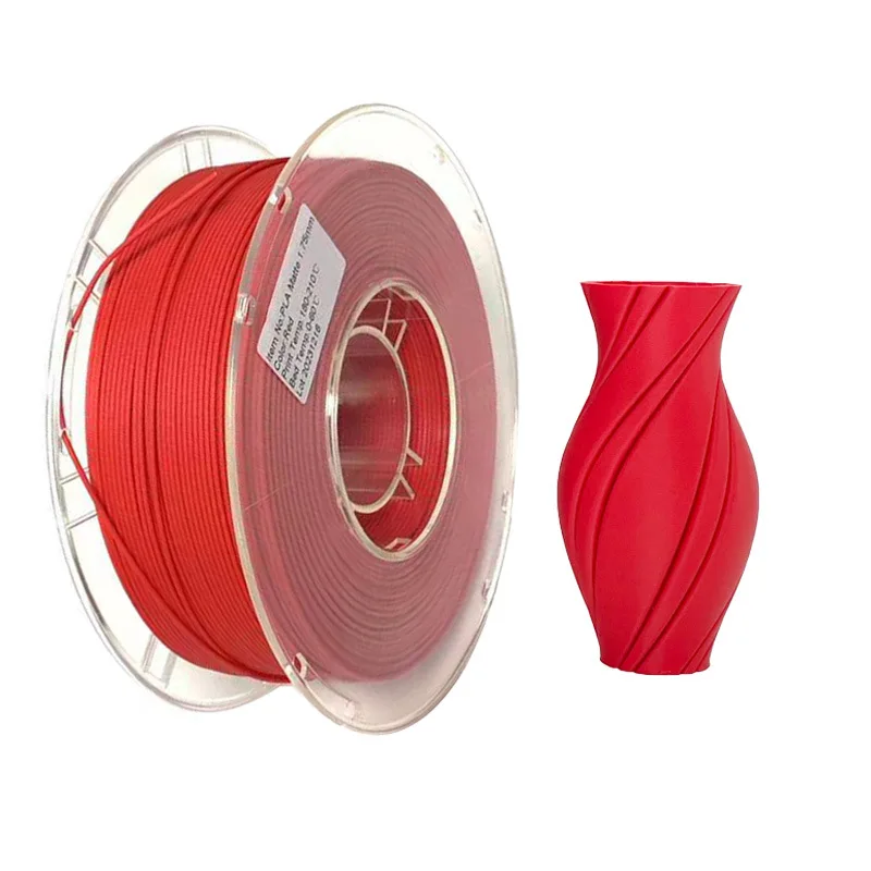 

Matte PLA Filament 1.75mm 1kg (2.2lbs) 3d printer Material polylactic acid frosted texture Filament for Artistic Models & Crafts