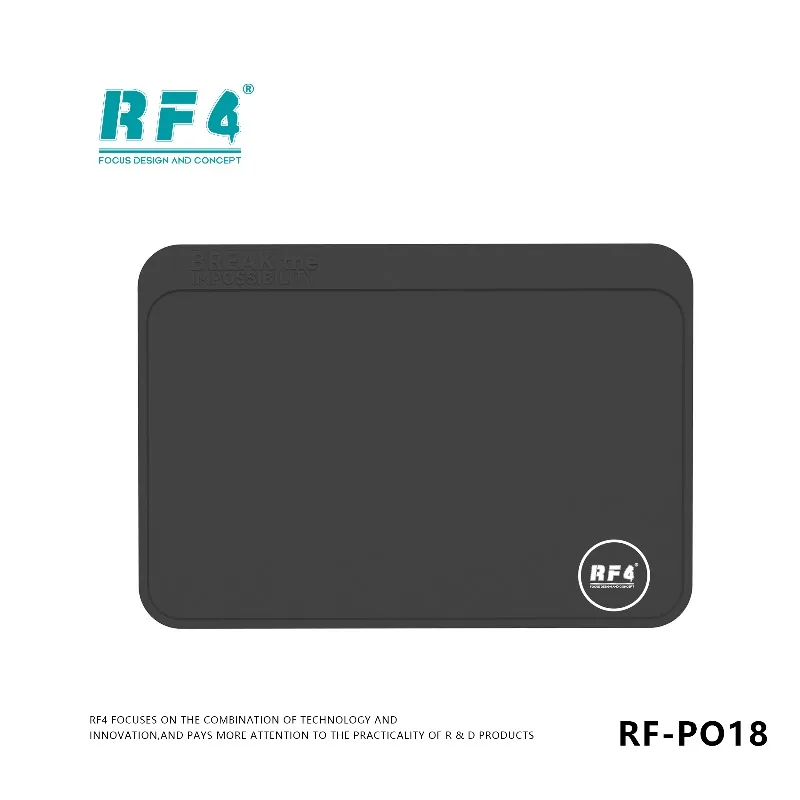 RF4 PO18 단열 용접 작업 매트 태블릿 휴대폰 수리 마그네틱 실리콘 패드 BGA 용접 스테이션 용접 플랫폼 도구