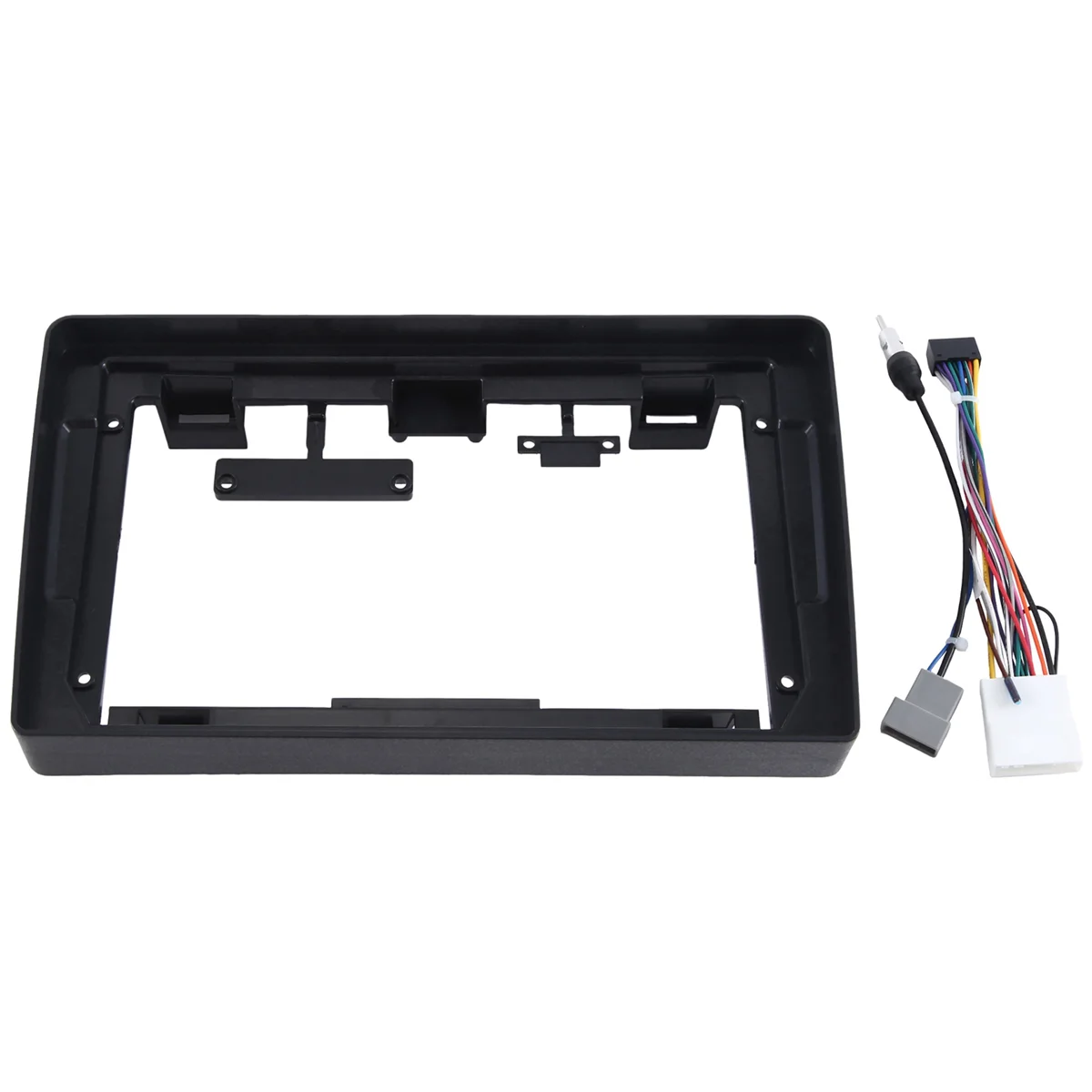 9 Inch Car Radio Frame for NAVARA D40 2006-2012 Dash Kit Install Facia Console Bezel