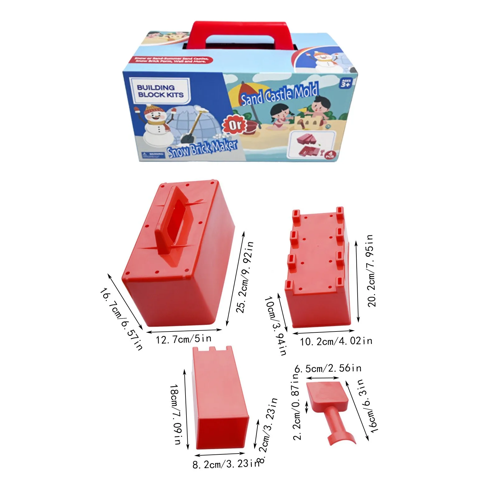 子供のための雪の城の建設,犬,ビーチのおもちゃ,砂のキット,冬,夏,屋外の楽しみ,幼児のためのシャベル