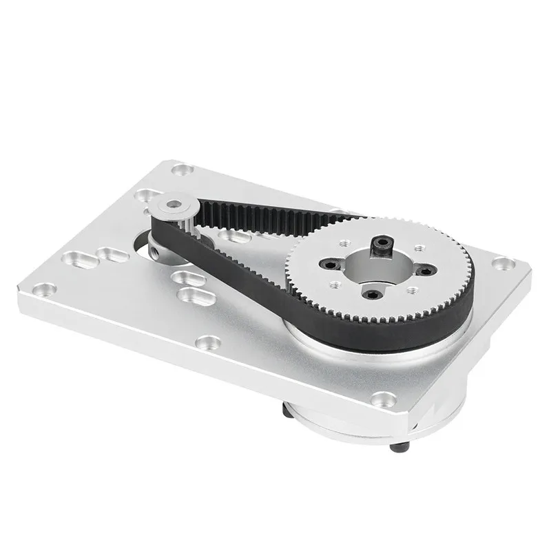 For Hollow Rotary Platform 42/57 Stepping Servo Motor High Precision Electric Indexing Disc Hollow Deceleration Rotary Platform