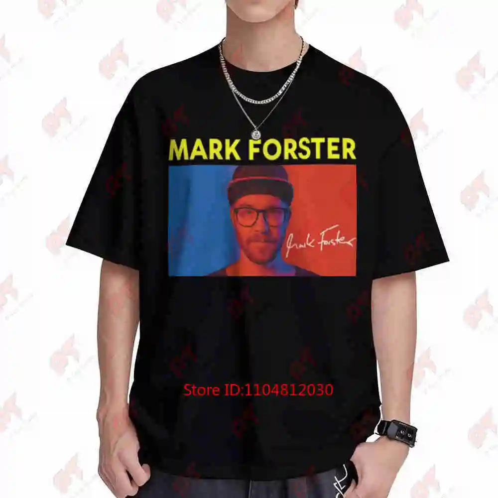 Mark Forster Short Sleeve Tee 100% Cotton T-Shirt