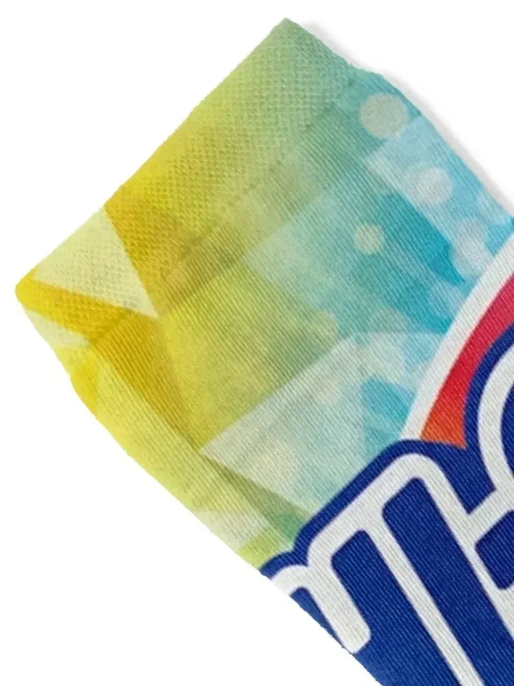 hi chew Socks bright garter custom sports set snow Man Socks Women's