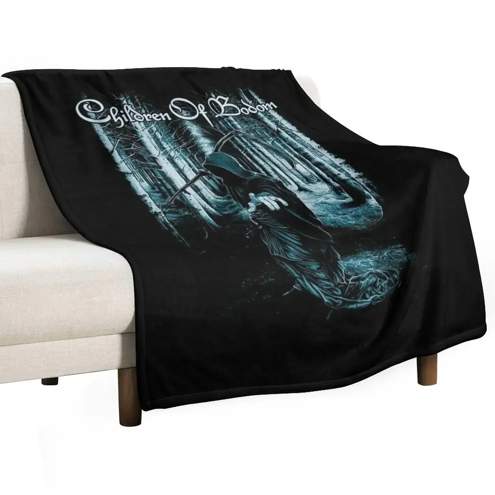 

Children of Bodom Throw Blanket Soft Beds Plaid heavy to sleep warm winter Blankets