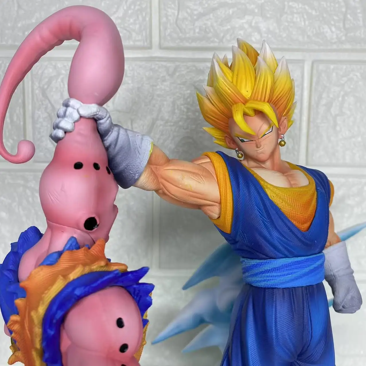 

Аниме Dragon Ball Z Super Saiyan Vegetto VS Majin Buu ПВХ Фигурка DBZ Battle Статуя Коллекция Модель Детские Игрушки Куклы Подарки