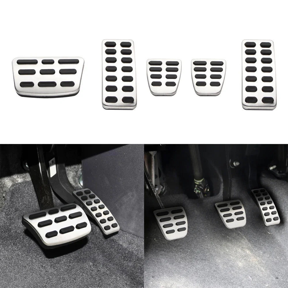 Pedales de coche para Hyundai Ix25 Creta Accent Verna Solaris Sedan 2011-2017 para Kia K2 Rio Soul KX3 AT MT LHD cubierta de Pedal